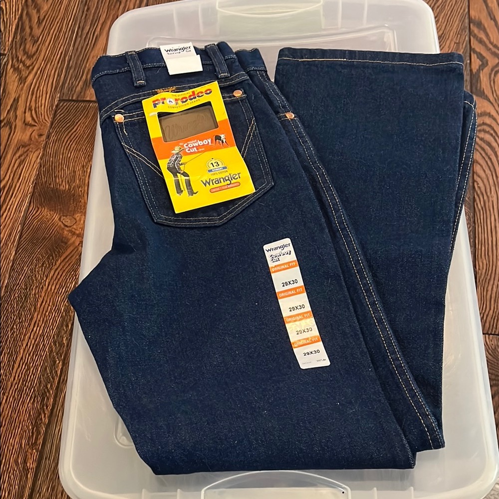 Wrangler Blue Relaxed Jeans Classic Style